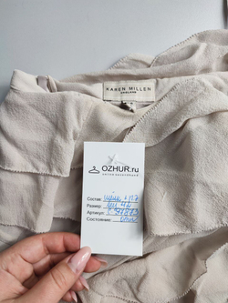 Платье Karen Millen коктейльное с шелком 42 размер