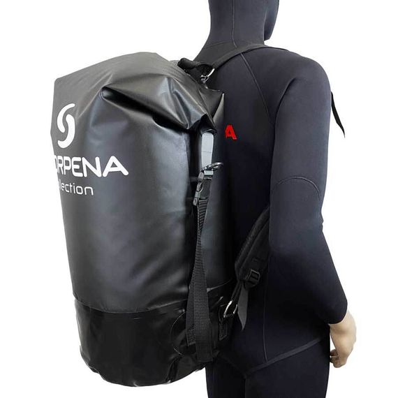 Герморюкзак Scorpena OREDEZH 60 л чёрный