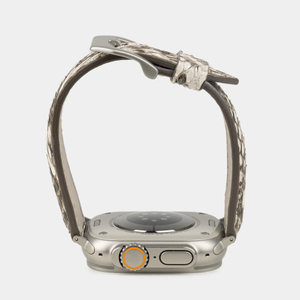 Ремешок для Apple Watch Ultra 49mm из кожи питона, натурального цвета