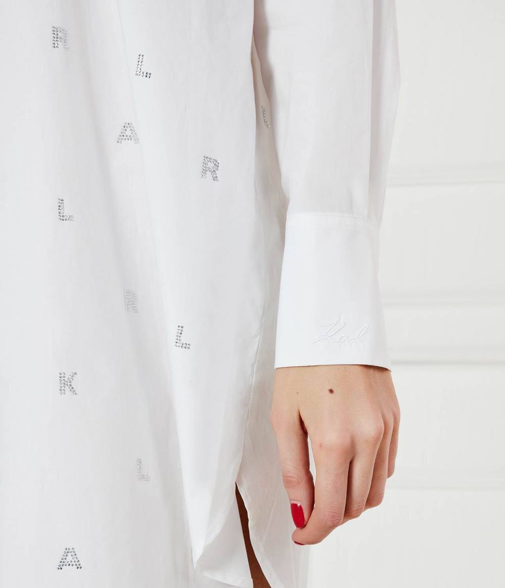 Платье Karl Lagerfeld - белый(A1W11018)