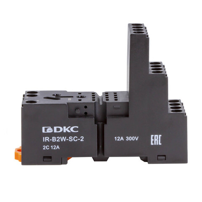 Колодка 3-х уровневая с винтовыми клеммами для реле на 2 группы контактов версии IR-W2CO