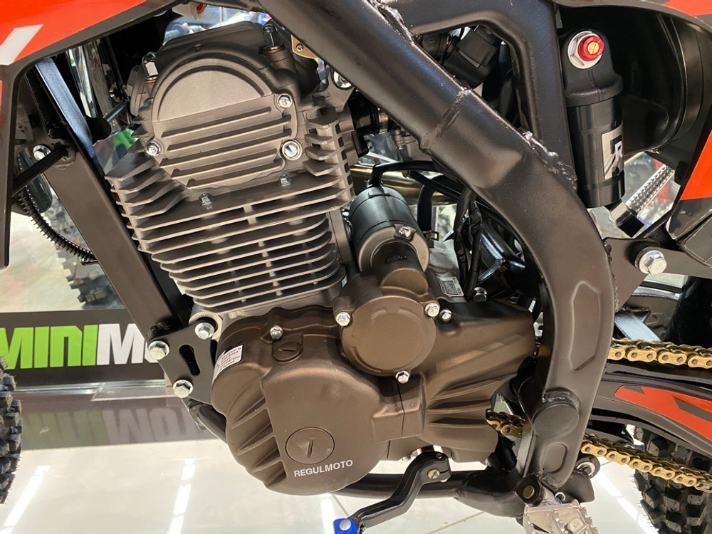 Мотоцикл эндуро Regulmoto ZR 250 2021 г. ПТС Оранжевый