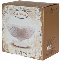 Lenardi 110096 Салатник на ножке 22см. СЕВЕРНОЕ СИЯНИЕ в под.уп.(х8) Керамика