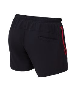 Шорты для плавания Splash Black/Red, полиэстер