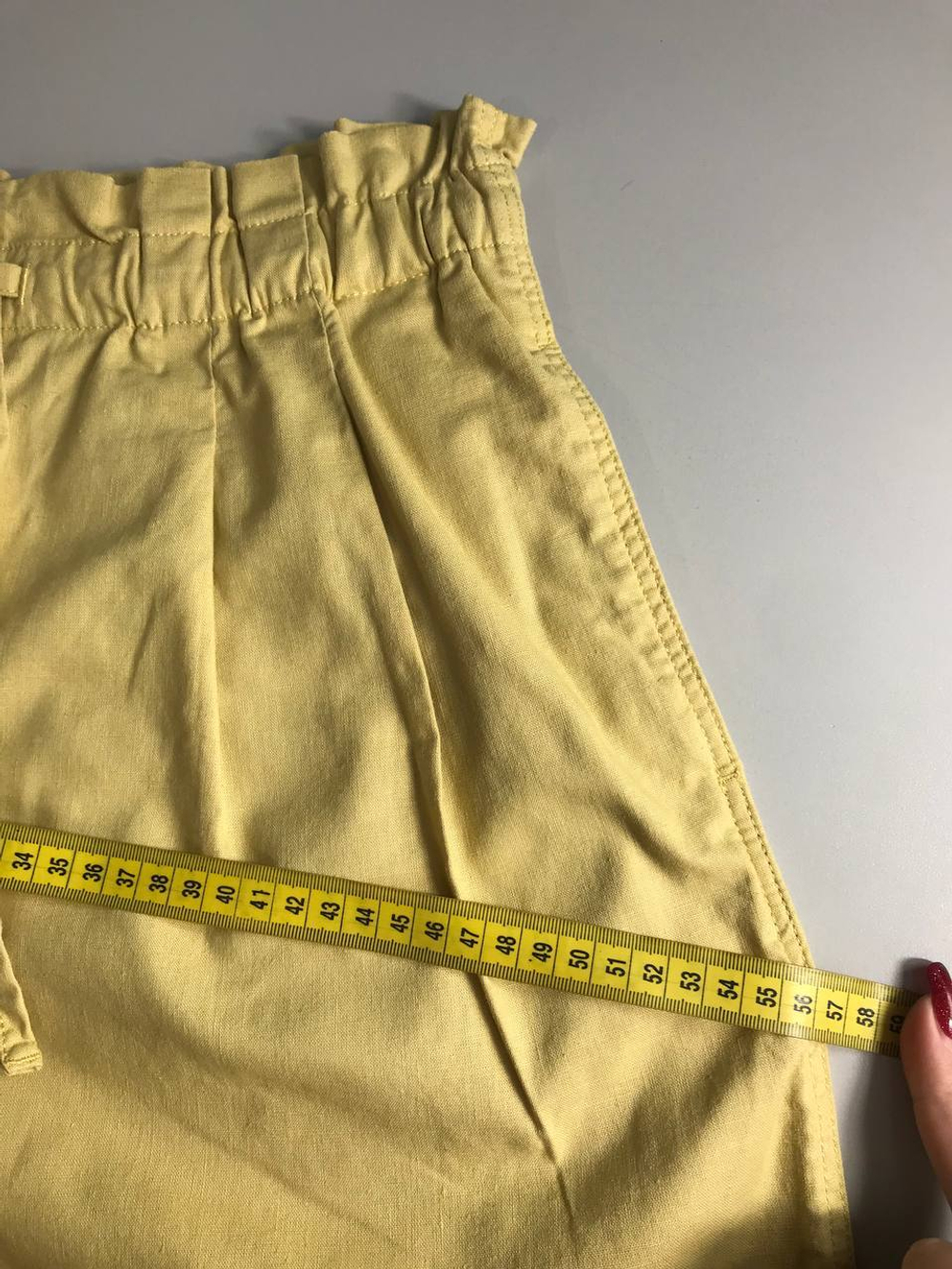 Шорты Uniqlo льняные, маркировка М, визуально 46 размер