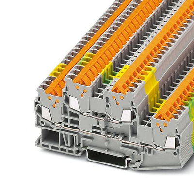 3205132 - QTTCB 1,5-PE - Двухъярусная заземляющая клемма