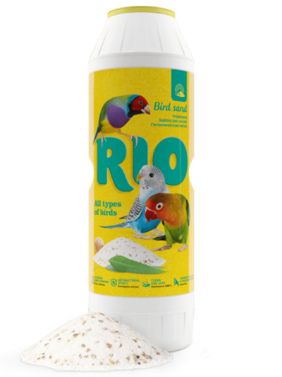 Rio гигиенический песок для птиц с экстрактом эвкалипта и ракушечником