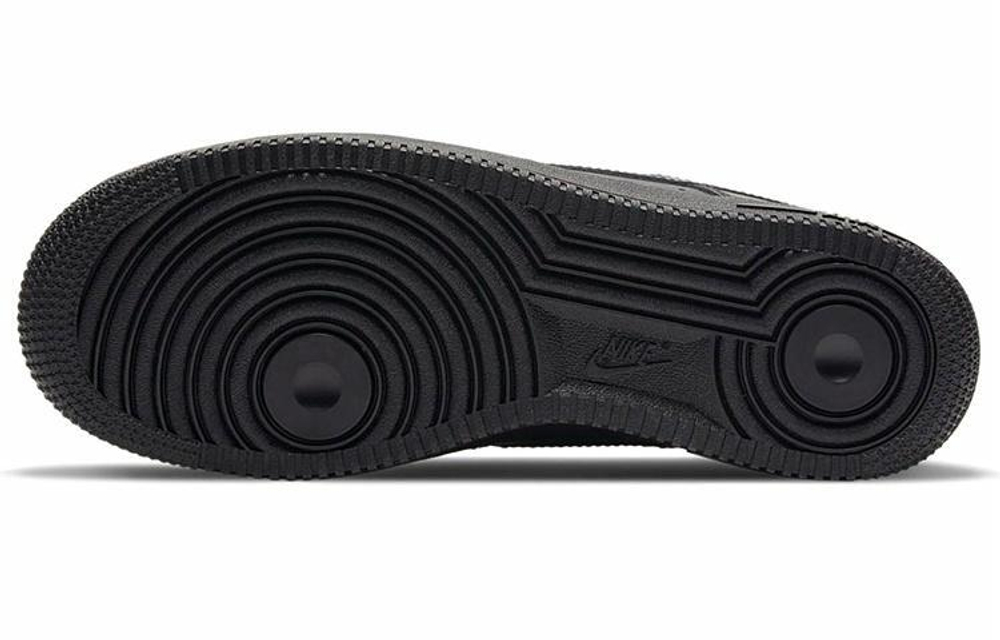 Кроссовки Nike Air Force 1 Low Triple Black (Женская размерная сетка)