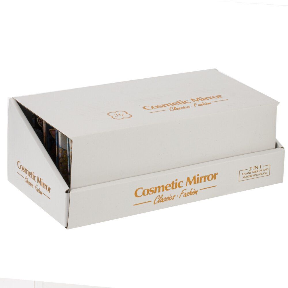 GAEM Зеркало карманное (блок 12шт), L6 W8,5 H1 см, 4в.