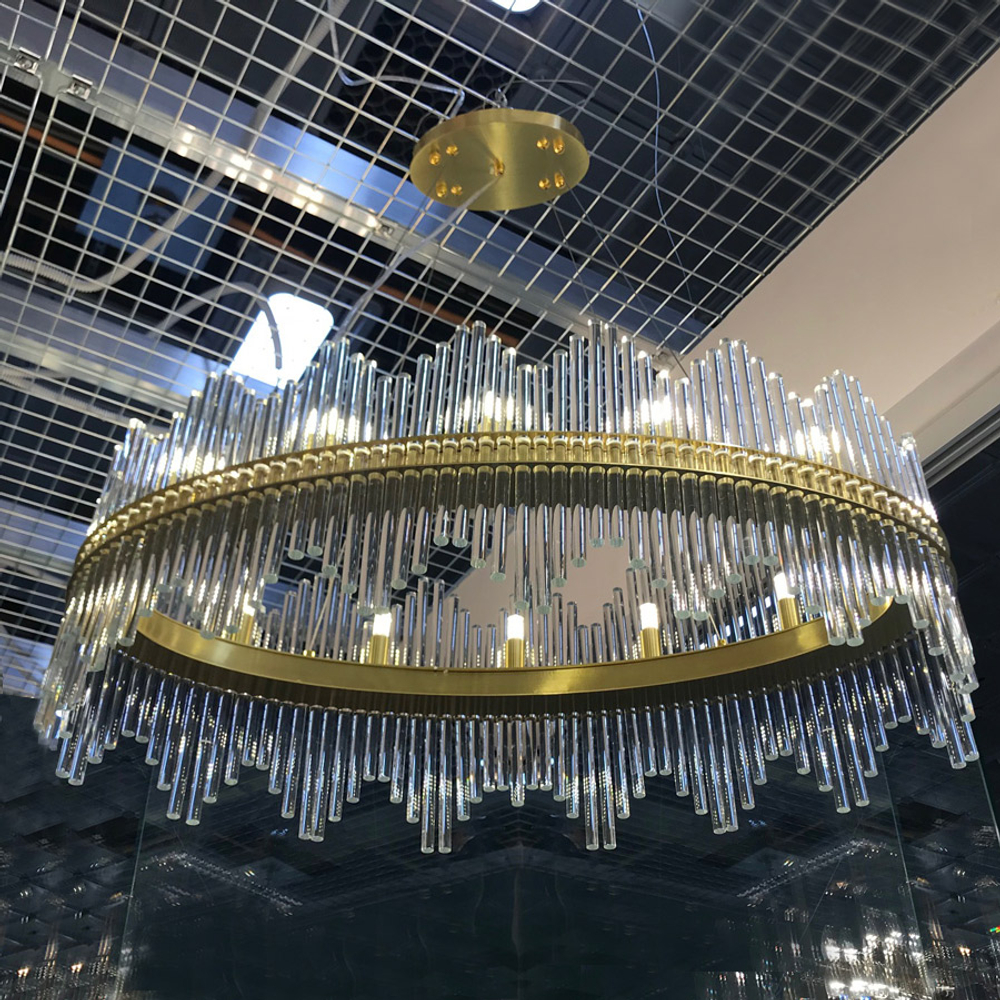 Люстра Cloyd HAYDN C8 / шир. 65 см - золото (арт.10339)