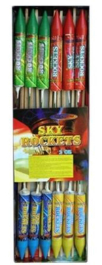Ракеты "Sky Rockets GWR6106", набор 12шт  1/36