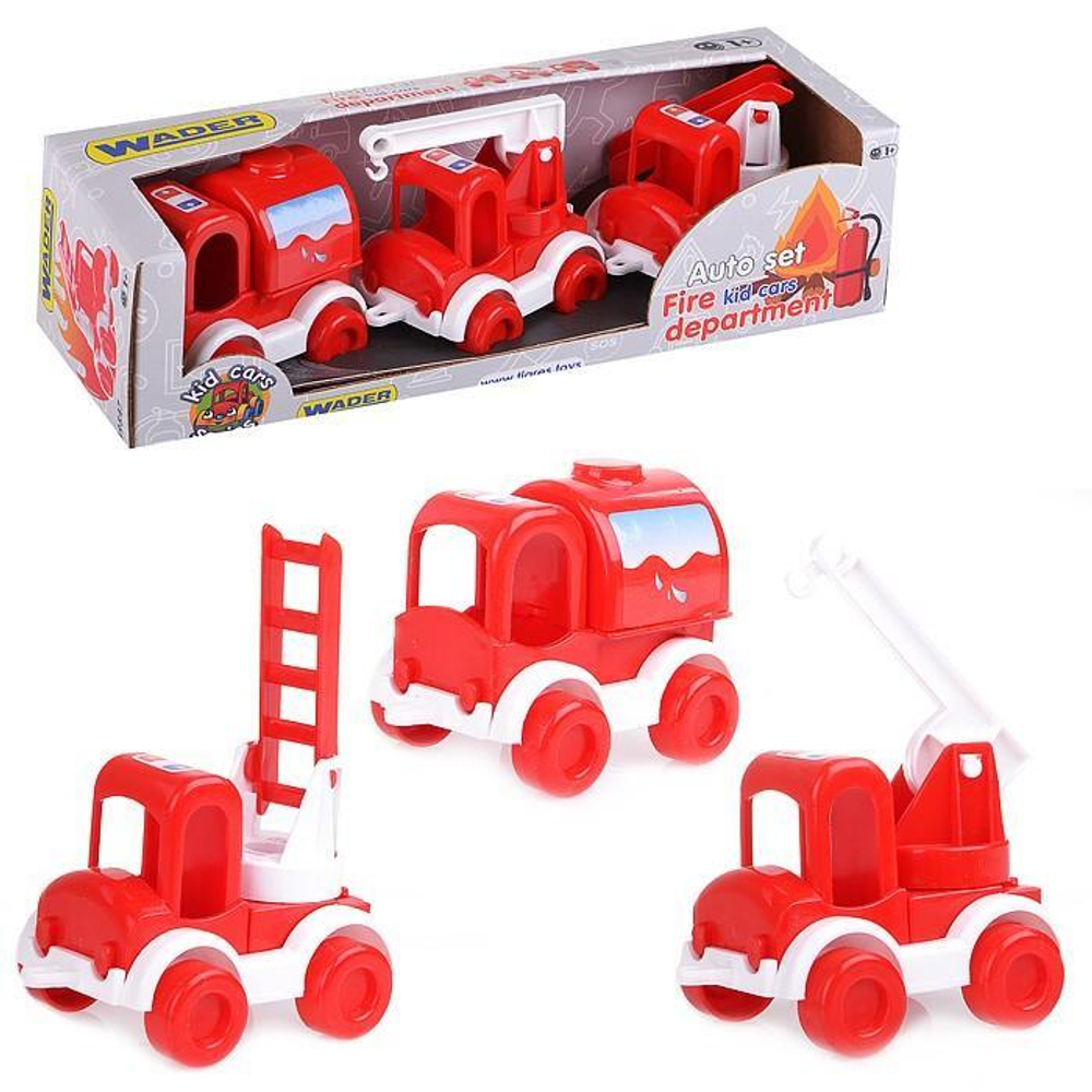 Набор машин авто "Kid cars" Пожарный (Тигрес)