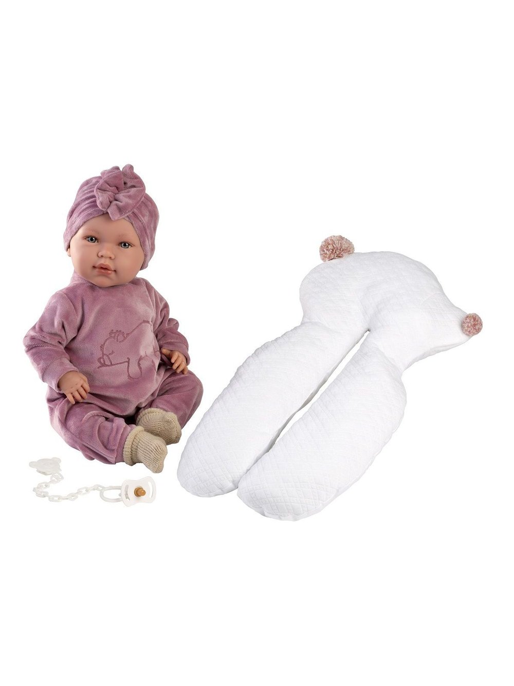 Кукла Llorens мягконабивная 42см Abril (74118)