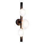 Настенный светильник 5055W/3 black/white