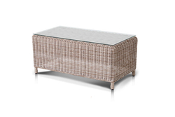 "Кон Панна" столик журнальный из искусственного ротанга, цвет бежевый