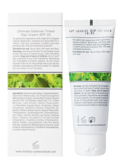 Дневной крем абсолютная защита spf 20 с тоном