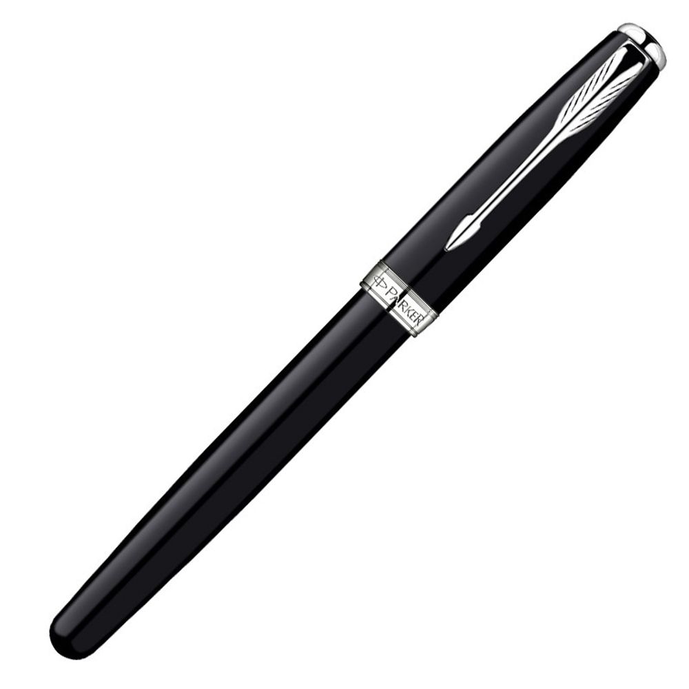 Перьевая ручка Parker Sonnet F530 ESSENTIAL LaqBlack СT перо 18Ct F (S0833880)