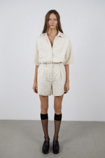 Шорты из фактурного хлопка Stucco