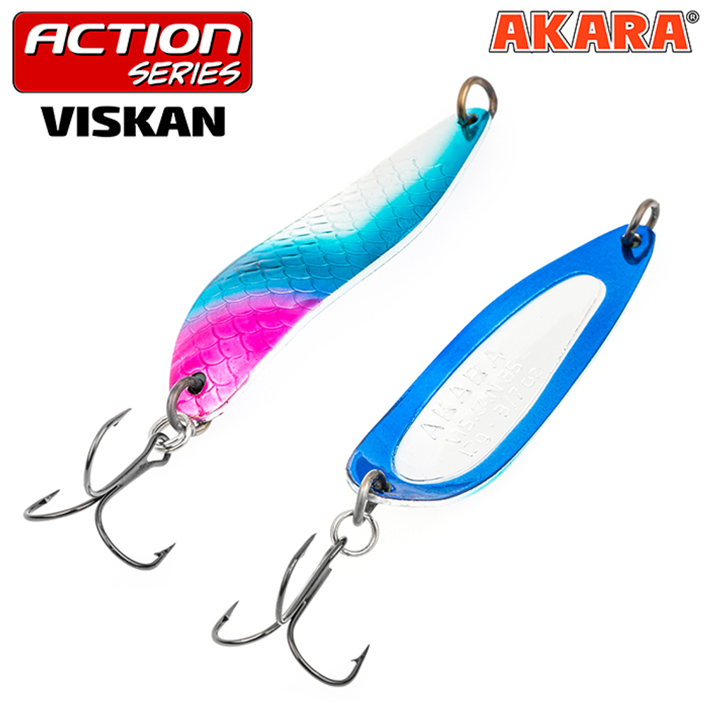 Блесна колебалка Akara Action Series Viskan 65 18 гр. 9/14 oz. AB122