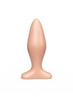 Анальный плаг LOVETOY телесный с платформой-восьмёркой