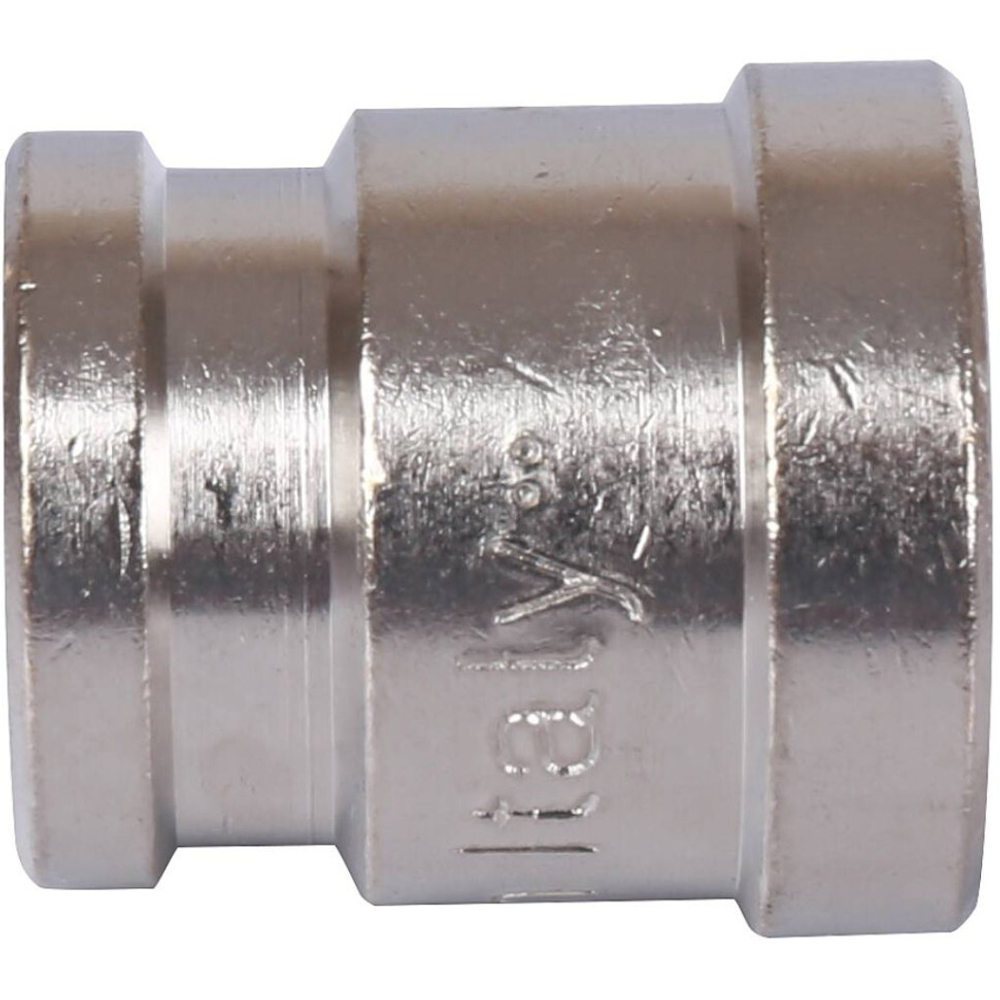 Муфта ВВ переходная никелированная 3/8X1/4 STOUT