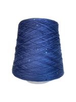 Пряжа на бобине (Италия)95% хлопок с пайетками 5% п/л 100г-450м 340г