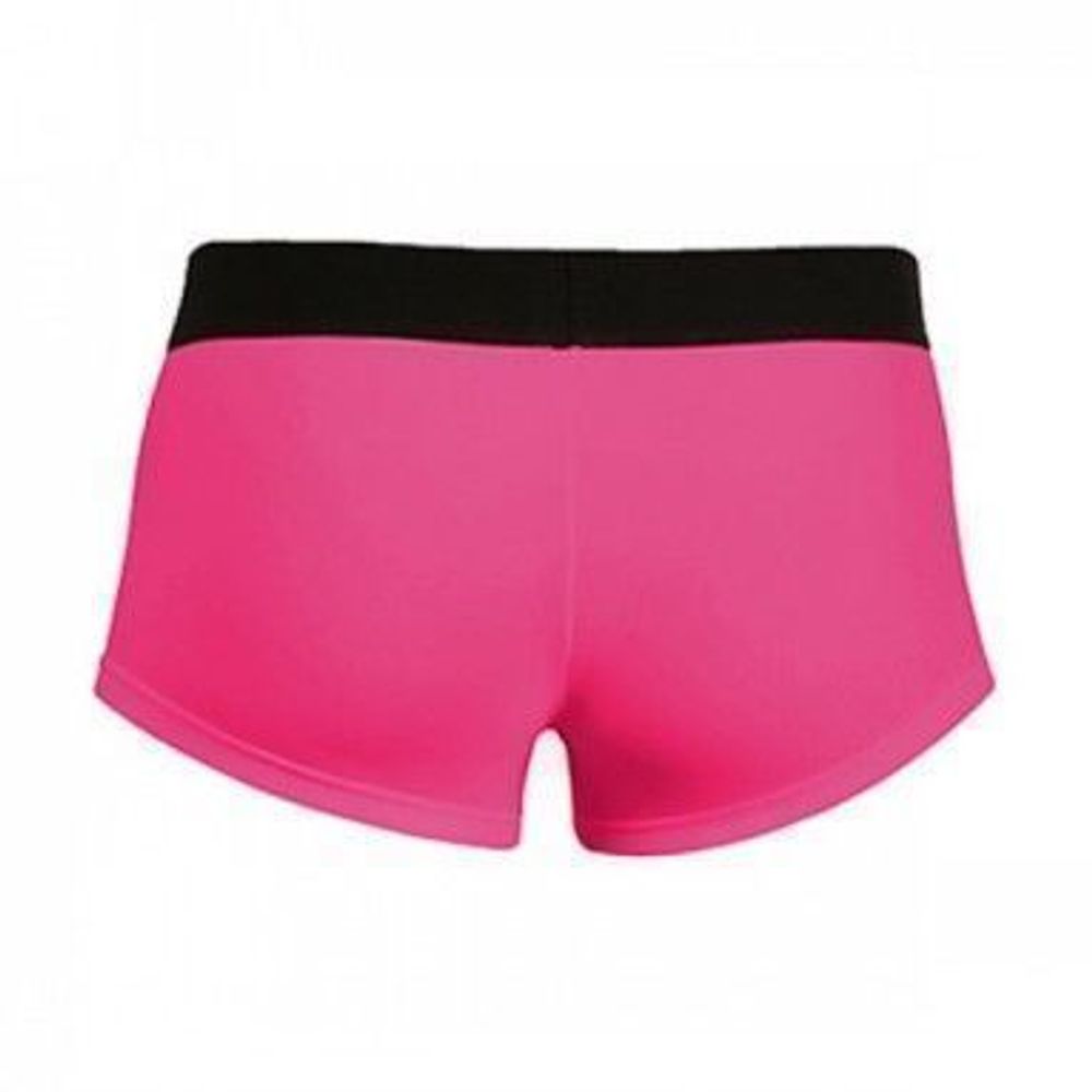 Мужские трусы боксеры  розовые с черной резинкой HOM Night Therapy Trunk Pink