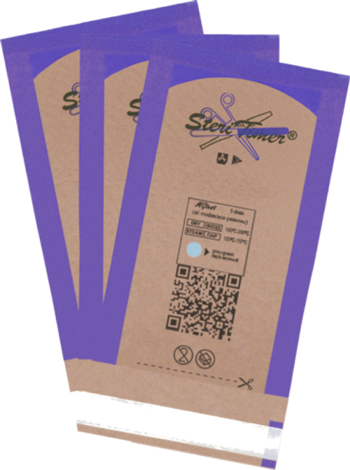 Крафт-пакет комбинированный SteriTimer 75*150