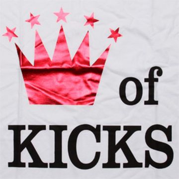 Футболка Sneaktip King of Kicks белая