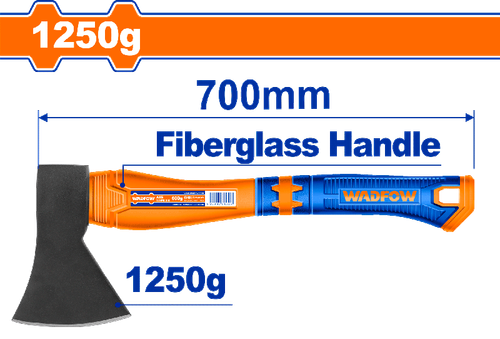 Топор 1250 г, 70 см (6) WADFOW WHM6312