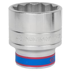 KING TONY (633048M) Головка торцевая стандартная двенадцатигранная 3/4", 48 мм