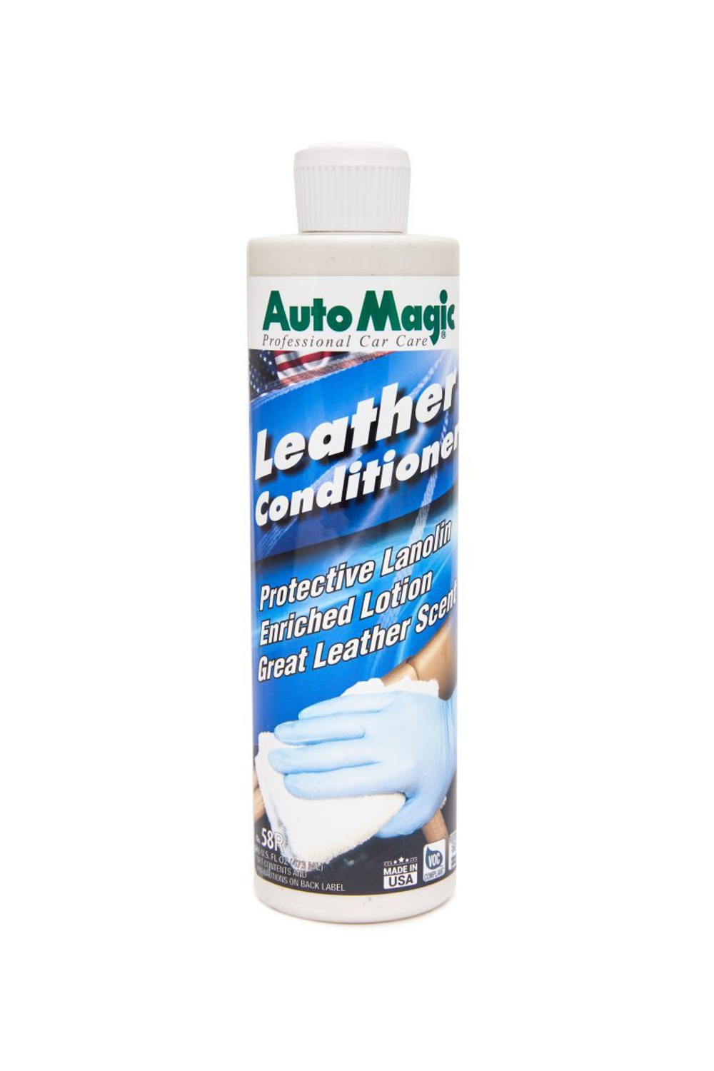 AutoMagic"Leather conditioner №58r"  кондиционер для кожи 473 мл.