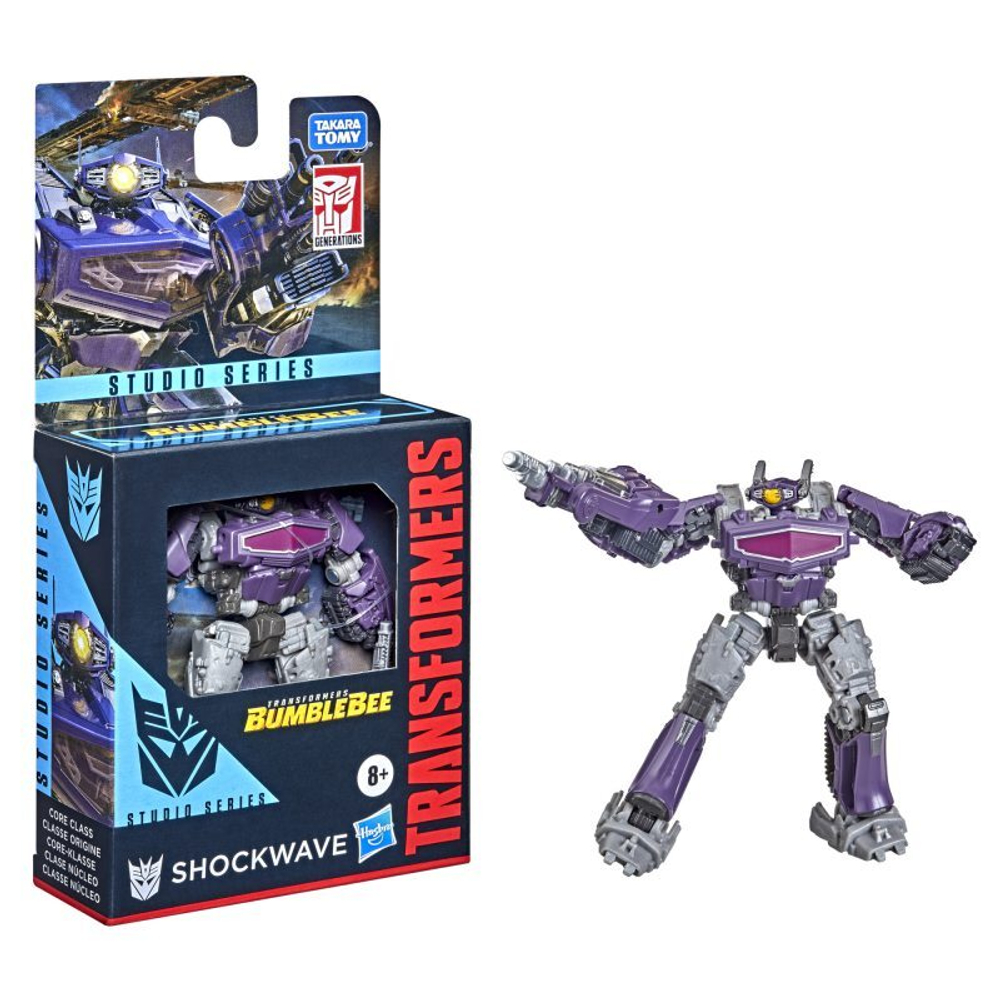 Трансформеры серии Studio Core Class - фигурка Shockwave серии Bumblebee F3139