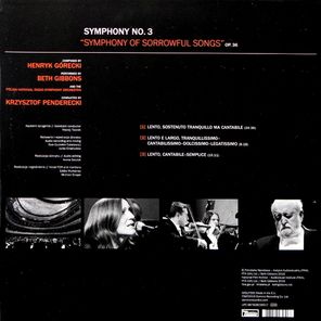 Henryk Gorecki, Beth Gibbons, Polish National Radio Symphony Orchestra, Krzysztof Penderecki / Symphony No. 3 (Symphony Of Sorrowful Songs) Op. 36 (LP)