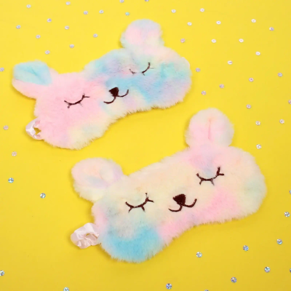 Повязка на глаза для сна «Sweet dream - Rabbit», цвет радужный, (упаковка ZIPпакет)