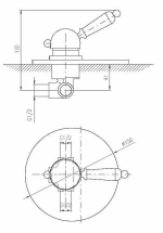Смеситель для душа Rav-Slezak LABE L583LZ