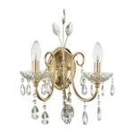 4977/2W HALL ODL23 627 золотой/хрусталь Бра E14 2*40W VERSIA