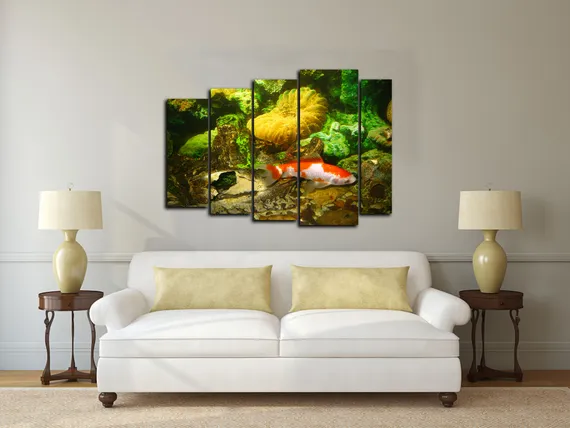 Модульная картина "Морской обитатель"