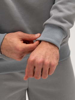 Костюм мужской спортивный теплый. Грей