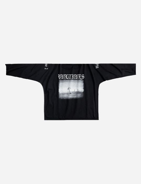 YZY x Gosha Rubchinskiy Vulture Long Black