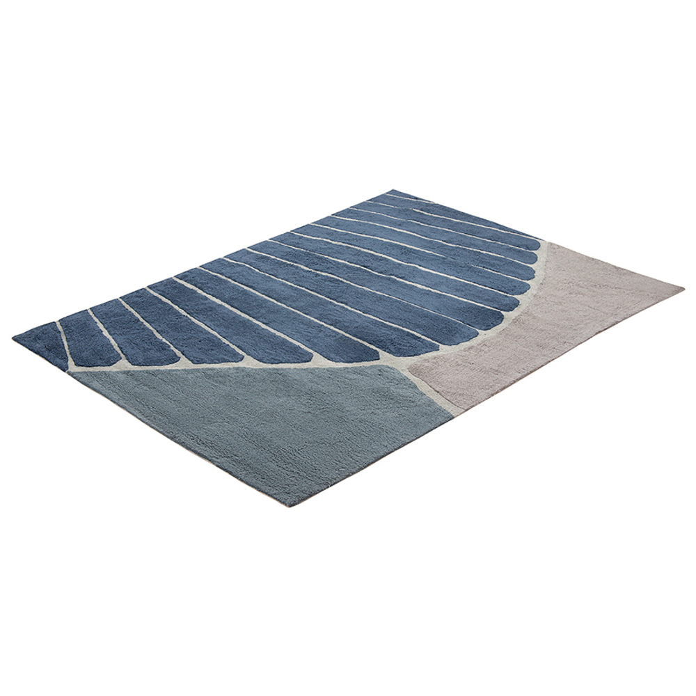 Ковер из хлопка 200х300см Tkano Terra Tea plantation серый