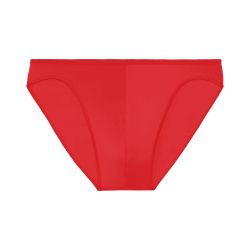 Мужские трусы слипы красные HOM PLUMES Micro Briefs 404756_404063