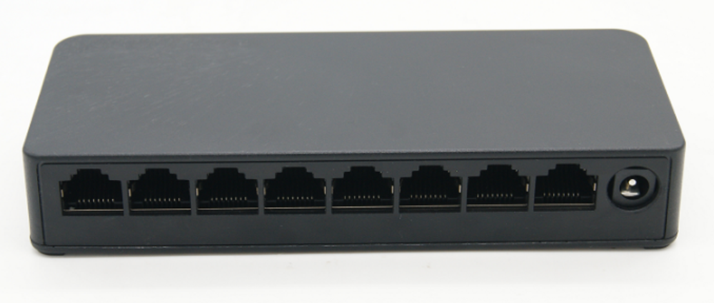 EN-1008 неуправляемый коммутатор 8 портов Ethernet 100 Мбит/с, 5В, пластик