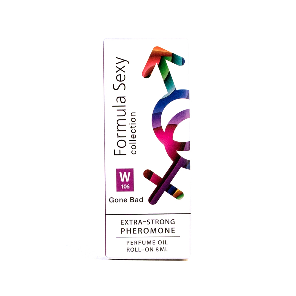 Парфюмерное масло с феромонами Formula Sexy Collection Gone Bad W106 (Формула Секси Коллекшн Гон Бэд W106) – 8ml for women