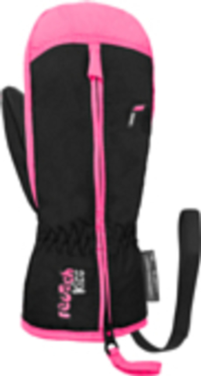 Варежки REUSCH Ben Mitten Black/ Knockout Pink (inch (дюйм):IV)