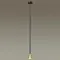 3884/1GB HIGHTECH ODL20 477 черно-золотистый/металл Подвесной светильник LED GU10 7W 220V PIPA