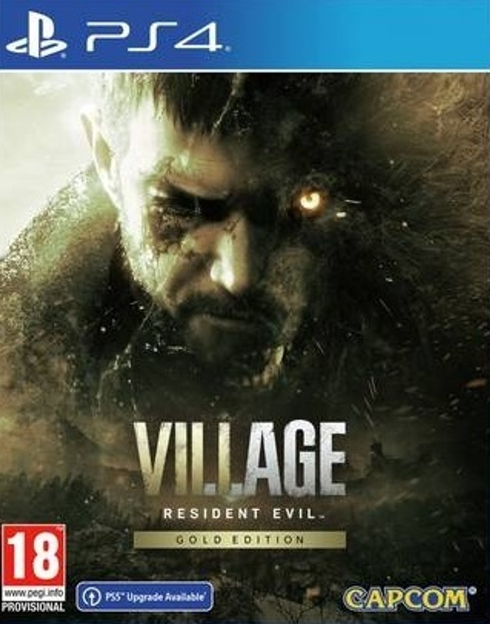 Resident Evil: Village - Gold Edition (RE 8) (диск для PS4, полностью на русском языке)