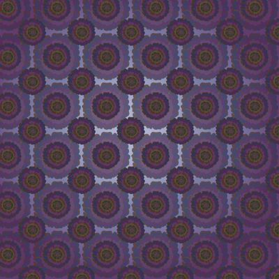 Объемный узор на фиолетовом фоне со свечением