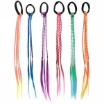 Афрокосички на резинке «Фантазия» 42 см, 10гр (4 шт), Мультицвет