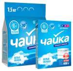 ПОРОШОК АВТОМАТ ЧАЙКА 400Г БЕЛЫЕ ОБЛАКА 9934